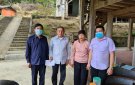 Cấp ủy, Chính quyền, MTTQ, các đoàn thể thị trấn Sơn Lư thăm và tặng quà nhân dịp tết nguyên đán Nhâm Dần 2022