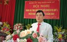 Đảng ủy thị trấn Sơn Lư sơ kết công tác Đảng quý 1 năm 2022