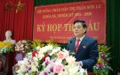 Hội đồng nhân dân thị trấn Sơn Lư tổ chức kỳ họp thứ VI (kỳ họp thường lệ cuối năm 2022) HĐND thị trấn khoá XX, nhiệm kỳ 2021 - 2026