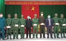 Thị trấn Sơn Lư gặp mặt tiễn thanh niên lên đường làm nghĩa vụ quân sự năm 2022