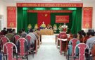 Ban Chấp hành Đảng bộ thị trấn Sơn Lư tổng kết công tác năm 2020, triển khai nhiệm vụ năm 2021